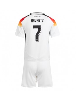 Deutschland Kai Havertz #7 Heimtrikotsatz für Kinder EM 2024 Kurzarm (+ Kurze Hosen)